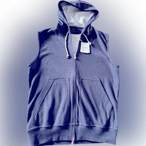 Brunello Cucinelli Double Cotton Hooded Vest